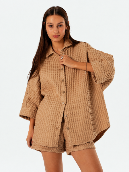 Рубашка Sunny limited camel