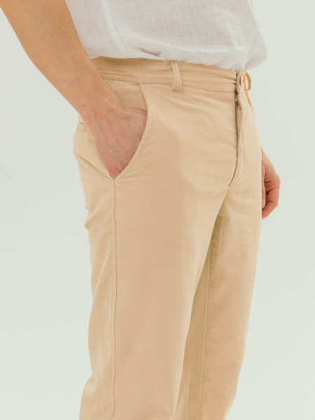 Брюки velvet Rick natural