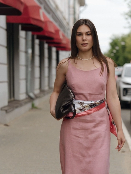 Платье Easy dusty rose
