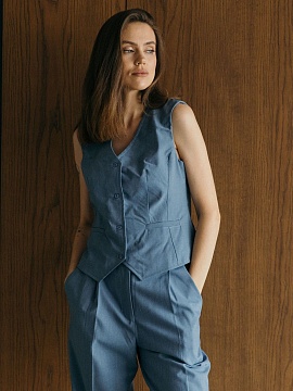 Жилетка wool Classy sky