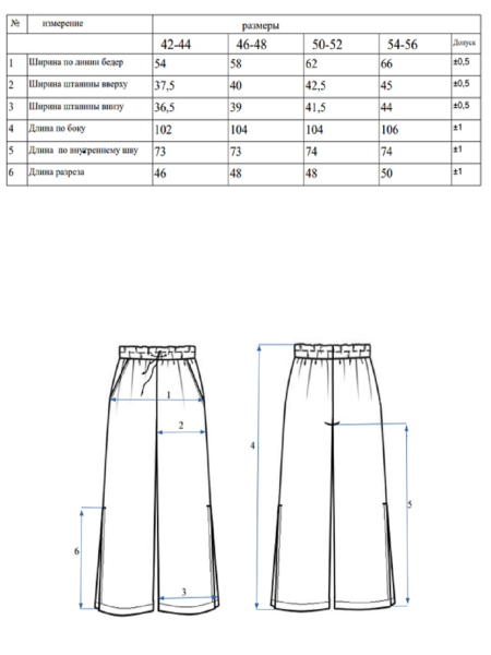 Брюки Veter graphite