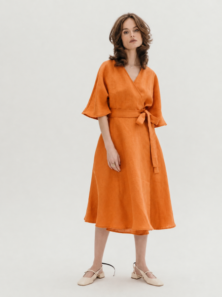 Платье Blossom limited terracotta