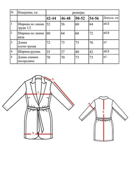 Жакет Candy limited natural line