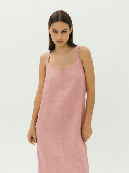 Сарафан Alaia dusty rose