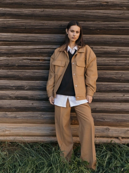 Куртка wool Bertha limited mustard