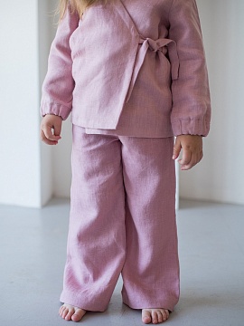 Брюки детские mini boss dusty rose