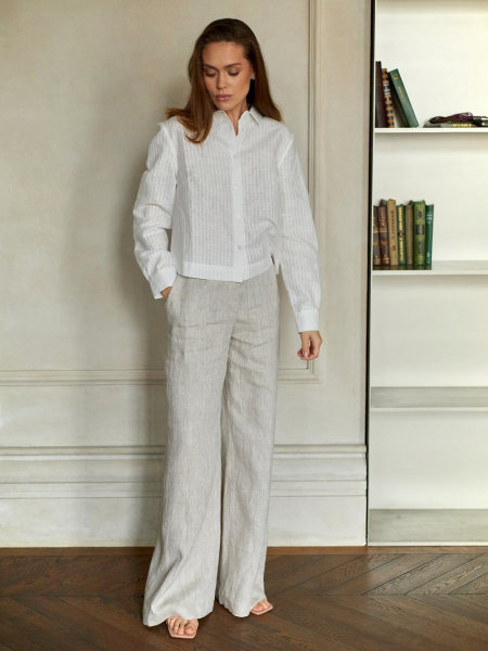 Рубашка Vivid limited white stripe