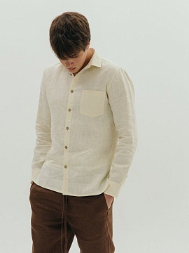 Рубашка Mont Blanc limited ecru