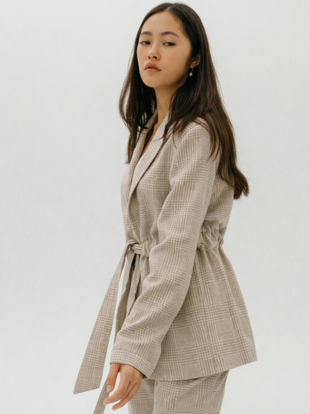 Жакет Candy limited dusty rose cage