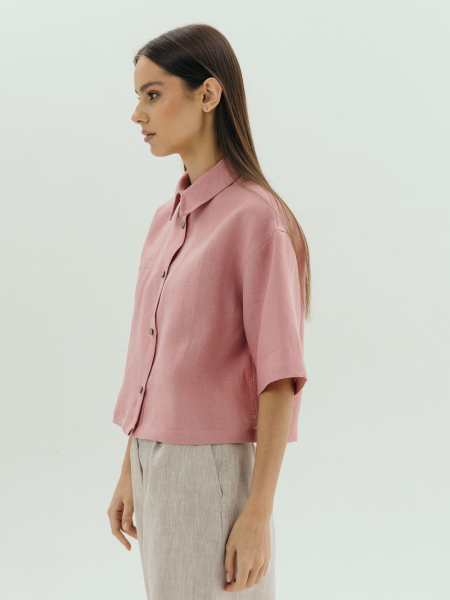 Рубашка Aura dusty rose