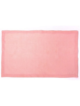 Плейсмат льняной цвет роза