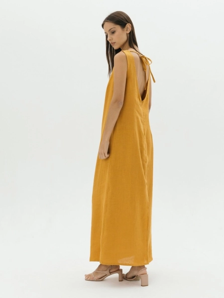 Платье Elegant limited mustard