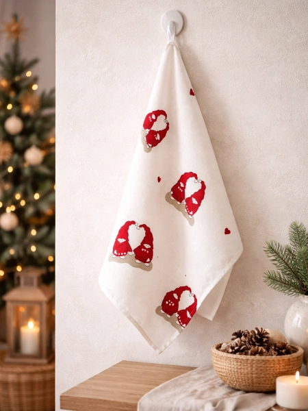 Полотенце льняное Сказочный гном