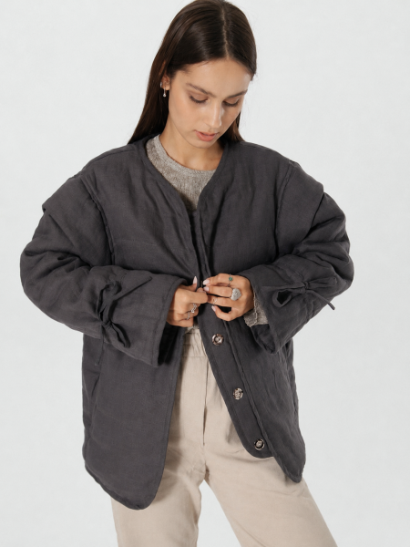 Куртка-жилет Boho graphite