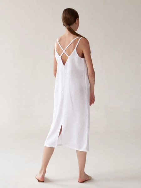 Сарафан Alaia white