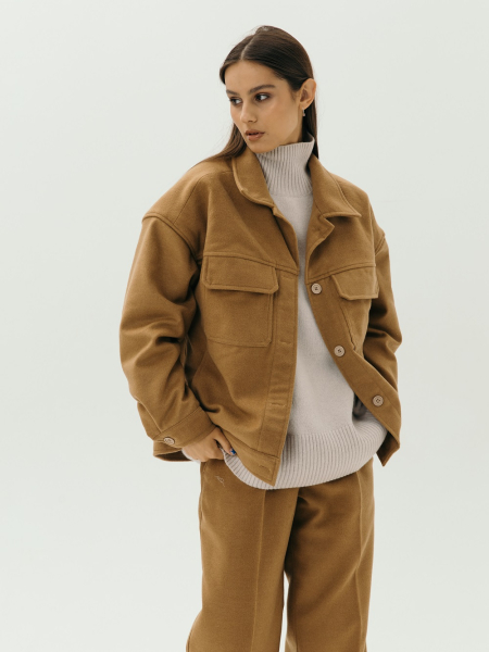 Куртка wool Bertha limited mustard