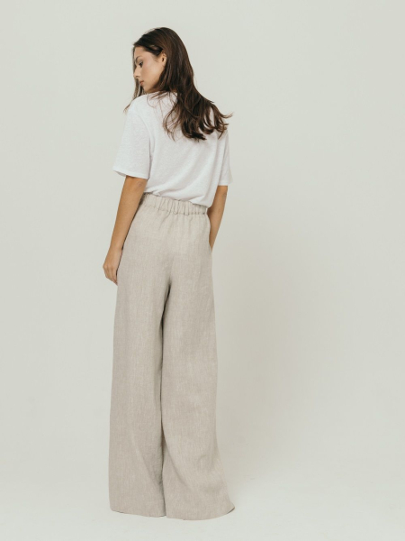 Брюки-палаццо Milan natural