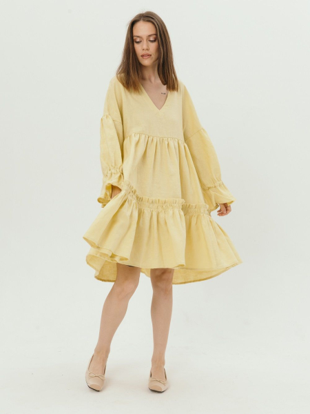 Платье Virginia limited lemon