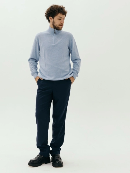 Брюки wool Rick limited sea