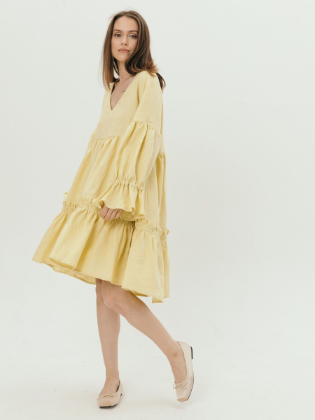 Платье Virginia limited lemon
