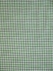 ОСТАТОК меньше метра Ткань полульняная Зеленая клетка арт.1535-2В