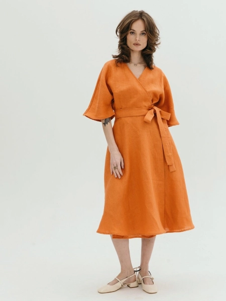 Платье Blossom limited terracotta