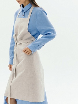 Фартук льняной Лемонис натуральный