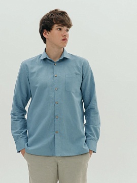 Рубашка Mont Blanc limited azure