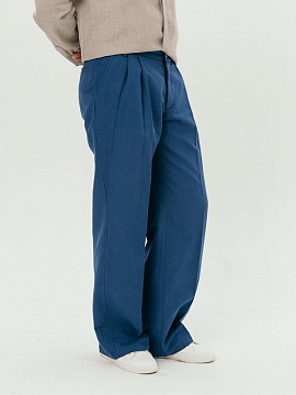 Брюки Wide limited blue