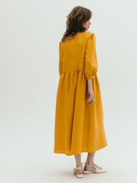 Платье Margo limited mustard