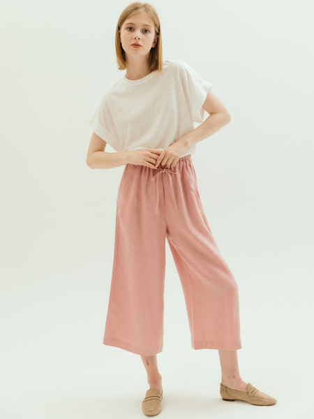 Брюки-кюлоты Kaia dusty rose