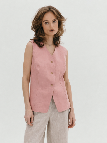 Жилетка Blues dusty rose