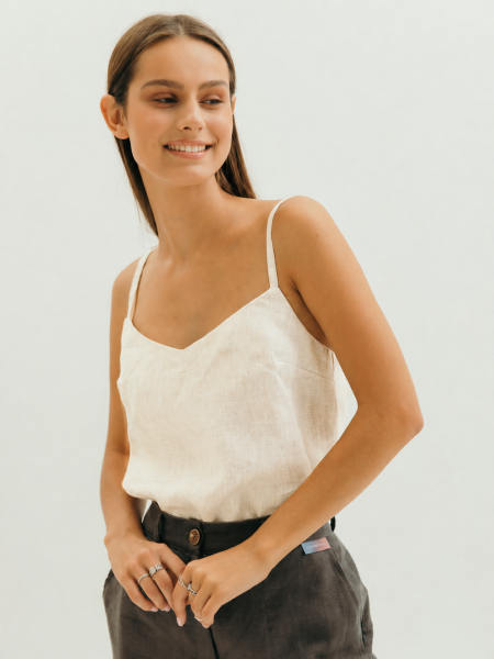 Топ Daisy limited ecru