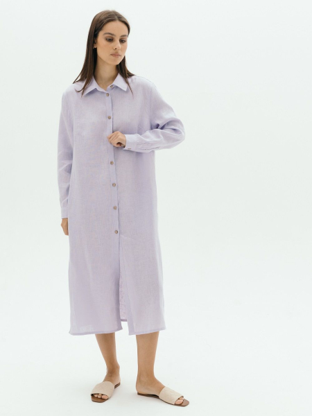 Платье-рубашка Fresh limited lavender