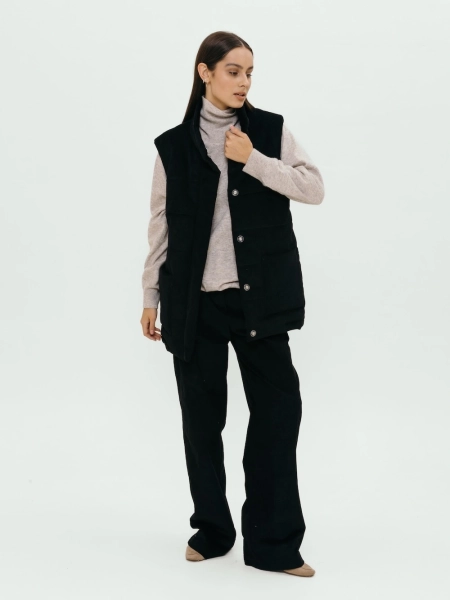Брюки velvet Classy black