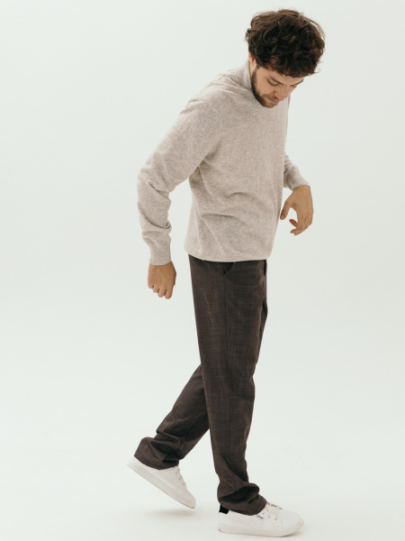 Брюки wool Rick limited chocolate