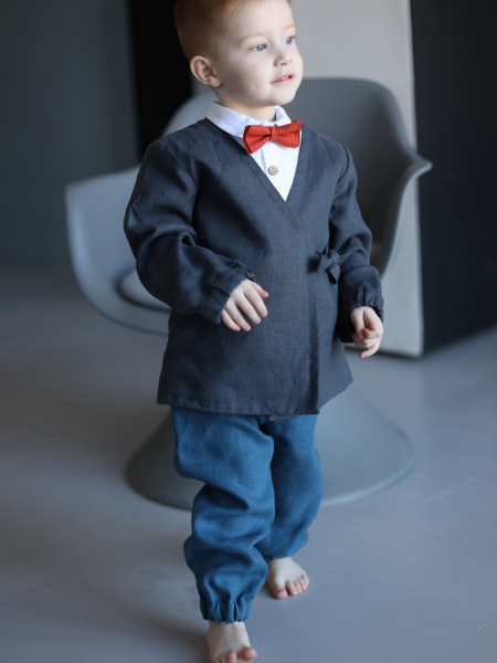Брюки детские Sandro limited sea