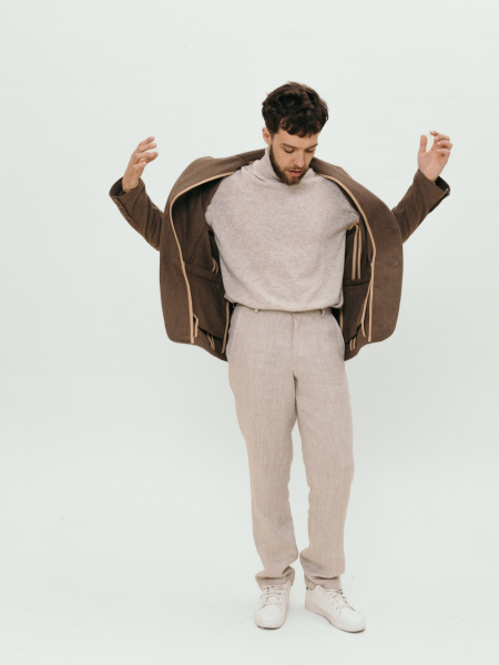 Пиджак wool Universal limited chocolate