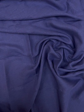 Льняная ткань Кобальтовый арт.007-1