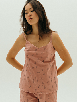 Топ Daisy flannel limited rose trees