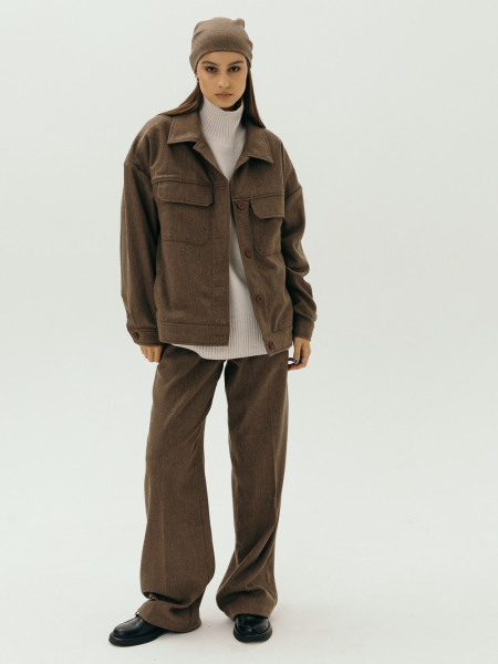 Брюки wool Classy limited chocolate line