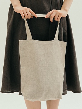 Сумка полульняная Georgia natural