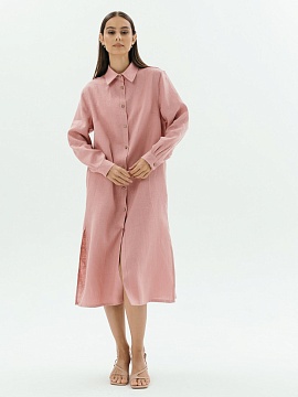 Платье-рубашка Fresh dusty rose