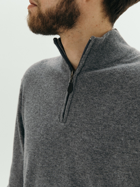 Джемпер Zipper natural