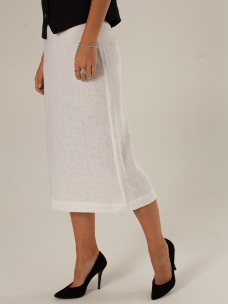 Юбка Classy white