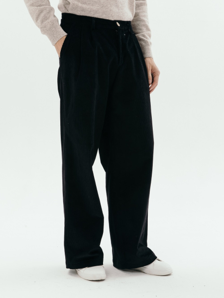 Брюки velvet Wide black