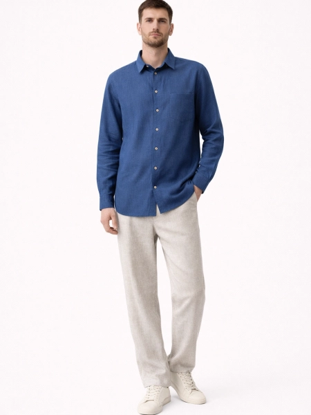 Рубашка Mont Blanc limited sea