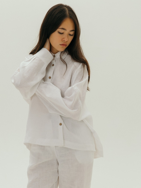 Рубашка Origami white