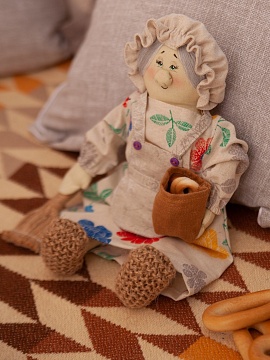 Льняной сувенир Домовая Ефросинья