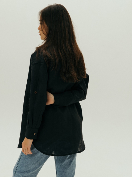 Рубашка Celine black